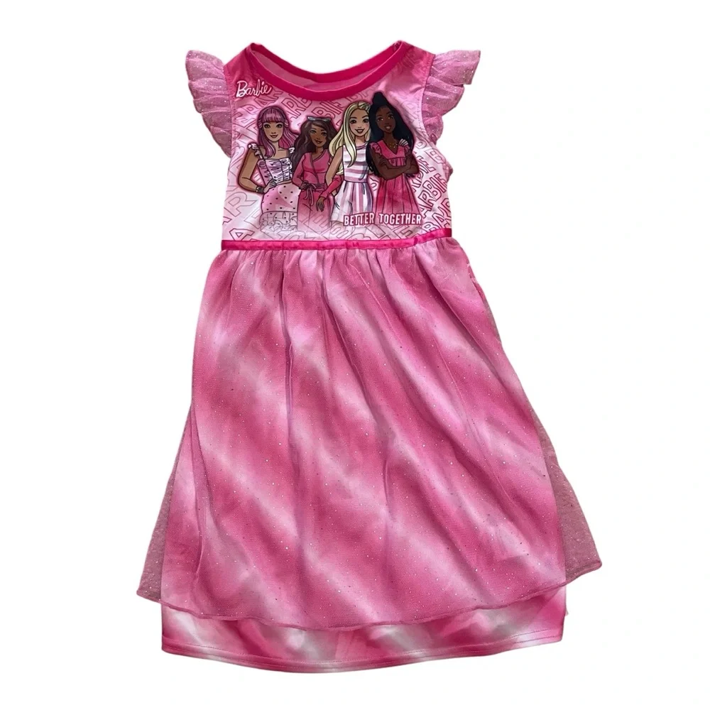Barbie Maxi Dress‎ Nightgown NWT Size 2T